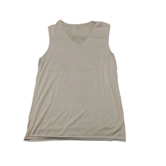 Men's Ice Silk Tank Top Shirt Seamless Underwear Sleeveless Shirt Size L 50-55KG - Picture 1 of 5
